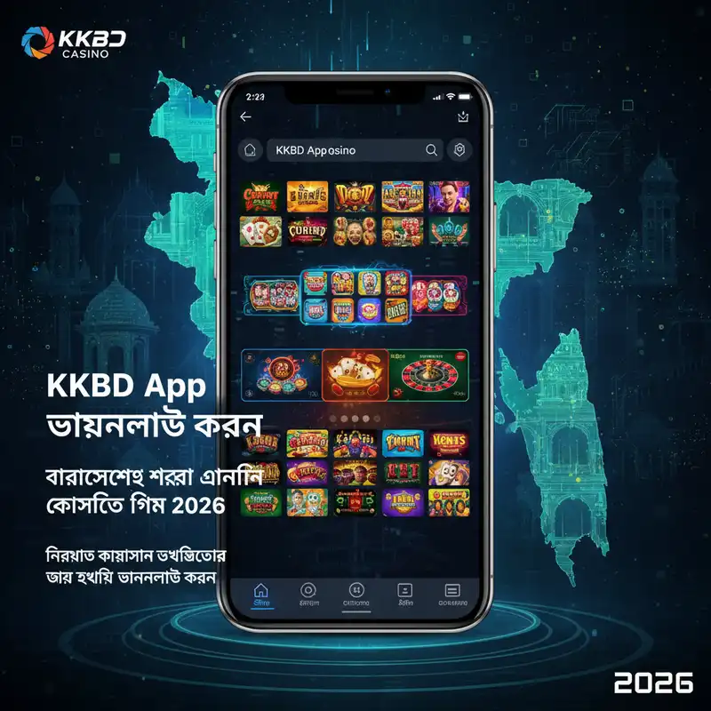KKBD App - ২০২৬ সালের সেরা অনলাইন ক্যাসিনো প্ল্যাটফর্ম
